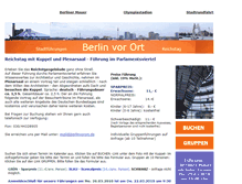 Tablet Screenshot of berlinvorort.de